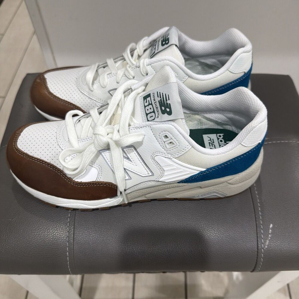 New Balance Lifestyle Mode De Vie Mems Style- Mrt580nm, White, Sz 8.5